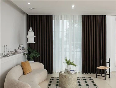 Oddiy tariq zig'ir parda mato